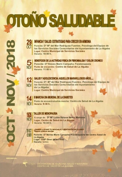 Oto&ntilde;o cargado de actividades saludables