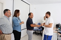 El alcalde entrega el Certificado de Tareas Profesionales a los 15 alumnos del Taller de Empleo